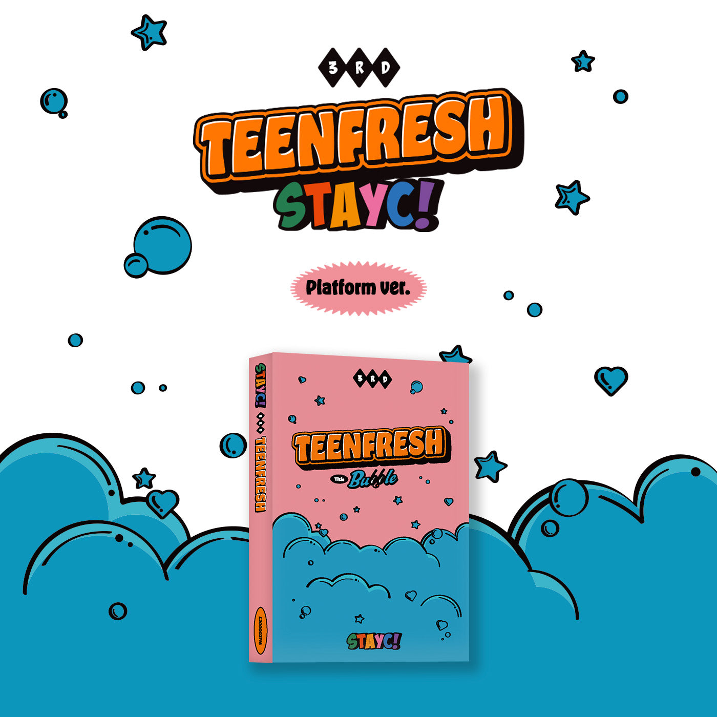 STAYC - TEENFRESH (PLATFORM VER.) [3RD MINI ALBUM]