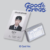 KEY (SHINEE) - GOOD &amp; GREAT (QR VER. / ID CARD VER.)
