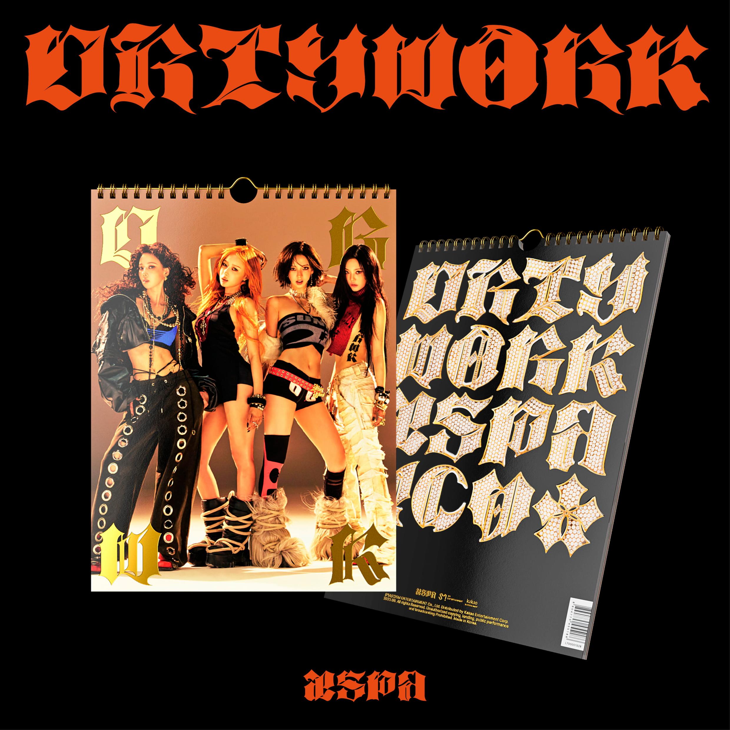 aespa Dirty Work Dirty Worker ver 10冊 AESPA - DIRTY WORK (DIRTY WORKER VER.)