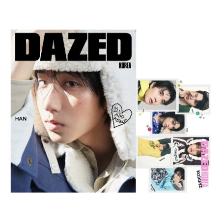 HAN (STRAY KIDS) - DAZED MAGAZINE 2026. WINTER EDITION (COVER : STRAY KIDS HAN + SPECIAL SUPPLEMENT (KO1KEYZ))