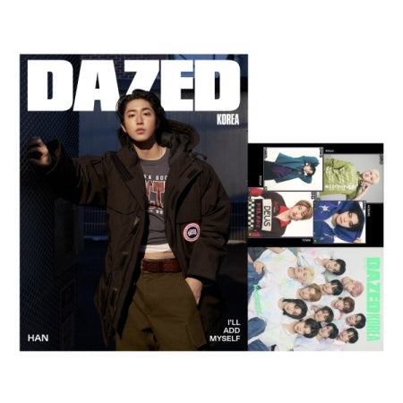 HAN (STRAY KIDS) - DAZED MAGAZINE 2026. WINTER EDITION (COVER : STRAY KIDS HAN + SPECIAL SUPPLEMENT (KO1KEYZ))