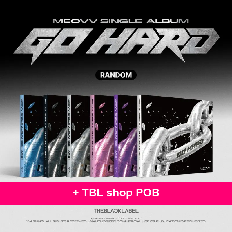 MEOVV - Single Album [GO HARD] + TBL shop POB (M10-6A14-203) - image 1 - POB cover