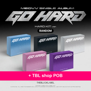 MEOVV - Single Album [GO HARD] HARD KIT ver. + TBL shop POB (M10-6A14-204) - image 1 - POB cover