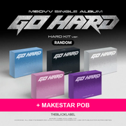 MEOVV - Single Album [GO HARD] HARD KIT ver. + MAKESTAR POB (M10-6A14-205) - image 1 - POB cover