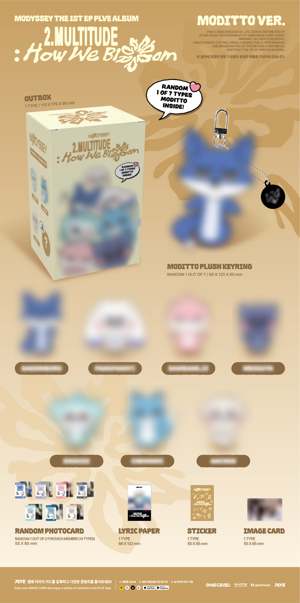 MODYSSEY - [2.MULTITUDE: HOW WE BLOOM] (MODITTO VER.) (M17-6A13-101) - image 2 [d251823dac97]