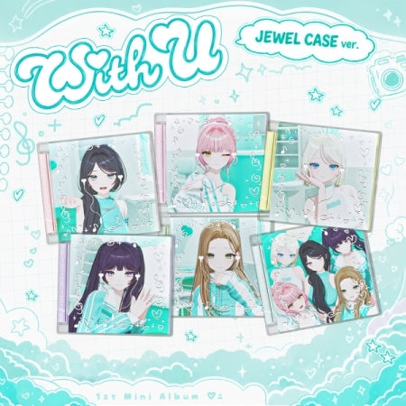 MW:MEU - 1ST MINI ALBUM [WITH U] JEWEL CASE VER. (M18-6915-102) - image 1 [2b4bfd64773a]