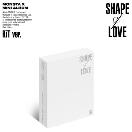 MONSTA X - SHAPE OF LOVE (11TH MINI ALBUM) KIT ALBUM (M7-2427-117) - image 1 [edd5949c07a1]