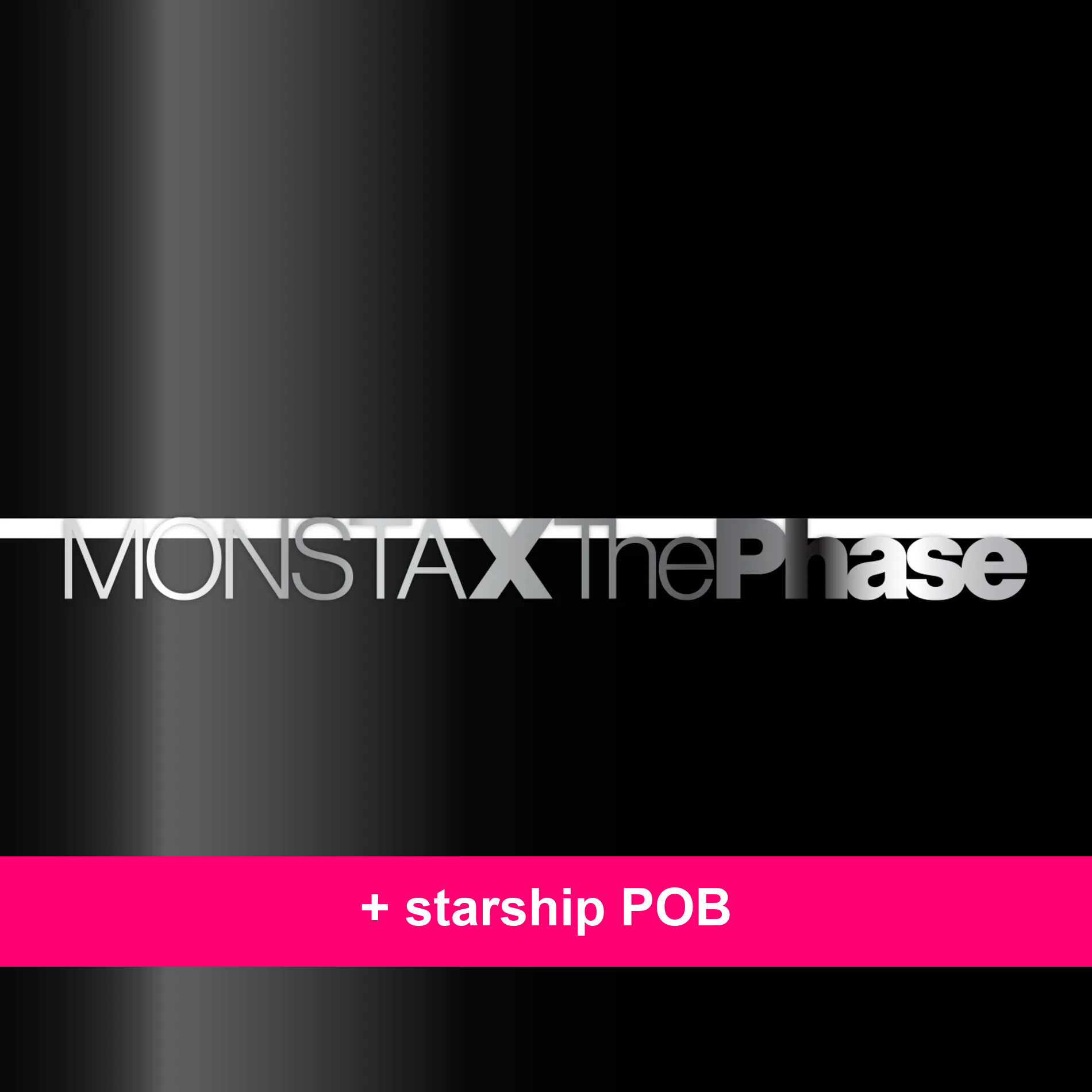 MONSTA X - EP The Phase (DIGIPACK VER) + starship POB (M7-6909-201) - image 1 - POB cover
