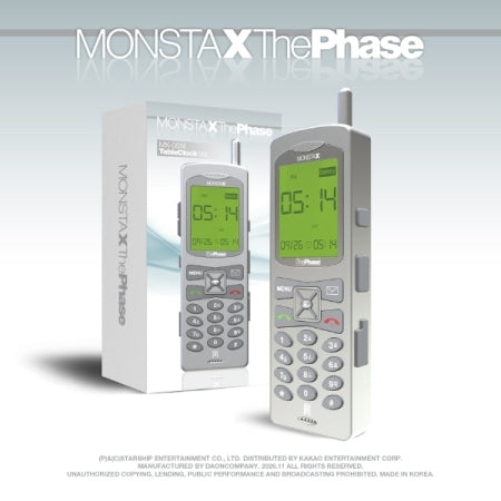 MONSTA X - EP [THE PHASE] (MX-0514 TABLE CLOCK VER.) (M7-6B27-107) - image 1 [6584e1c47f89]