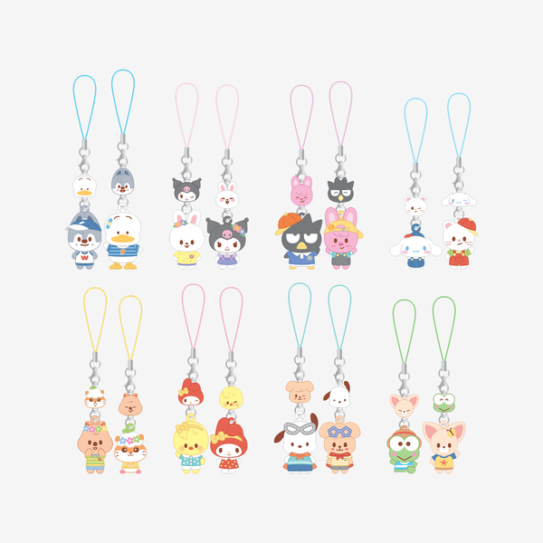 STRAY KIDS - MINI FIGURE COUPLE KEYRING [SKZOO X SANRIO CHARACTERS]