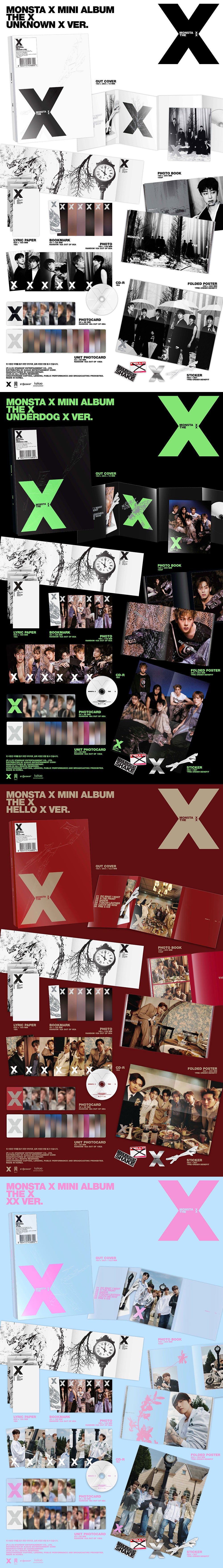 MONSTA X - THE X (13TH MINI ALBUM) – TOKKI-SHOP