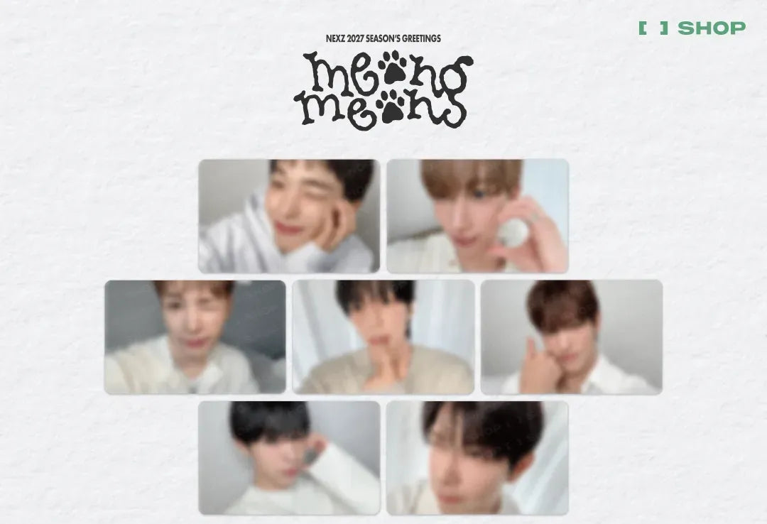 NEXZ - 2027 Season's Greetings [meong meong] + FANS SHOP POB (N10-6C14-201) - image 3