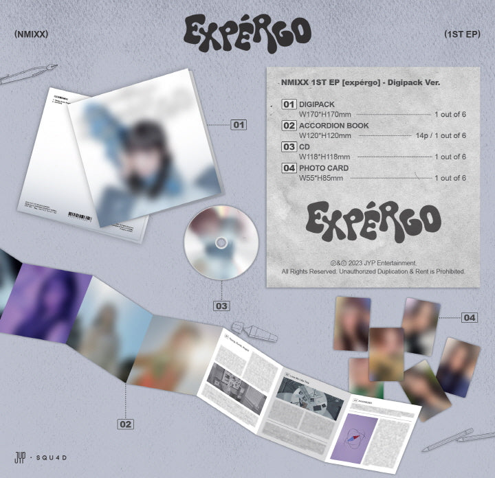 NMIXX - EXPERGO [DIGIPACK VER.] (N12-3321-125) - image 2 [147e17818207]
