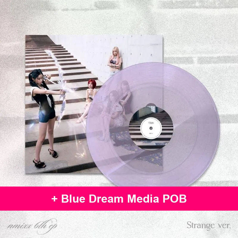NMIXX - 6TH EP Strange Muse (LP Ver.) + Blue Dream Media POB (N12-6A22-204) - image 1 - POB cover