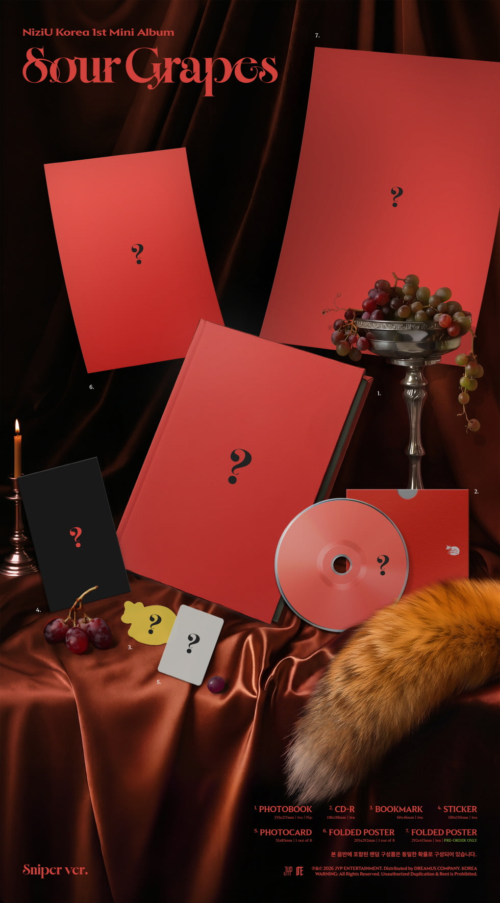 NIZIU - 1ST MINI ALBUM [SOUR GRAPES] (N17-6928-101) - image 2 [7a8c67925e33]