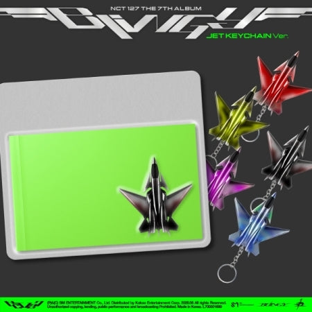 NCT 127 - 7TH ALBUM [BLINGY] (JET KEYCHAIN VER.) (N2-6825-106) - image 1 [0f15a3171c5e]