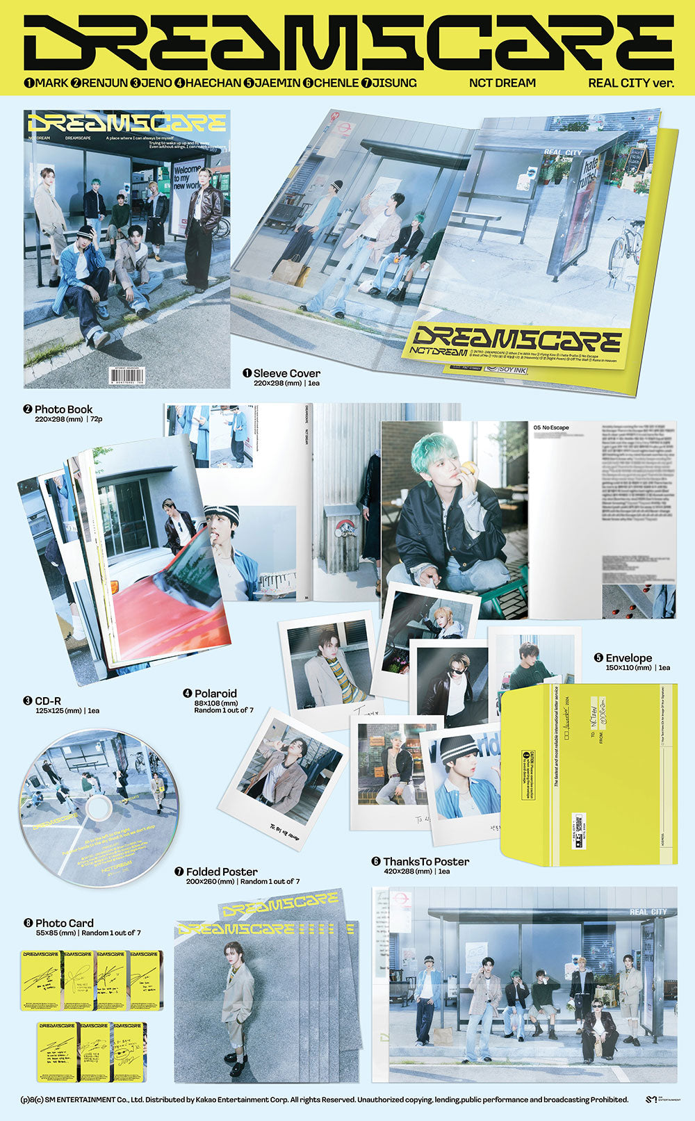 NCT DREAM - DREAMSCAPE (Real City Version) [4TH ALBUM] – TOKKI-SHOP