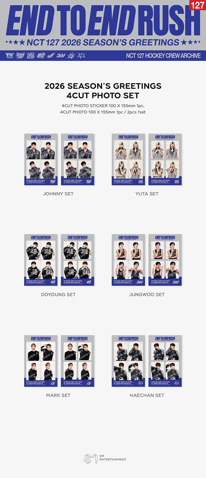 [PRE-ORDER] NCT 127 - 2026 SEASON'S GREETINGS MD