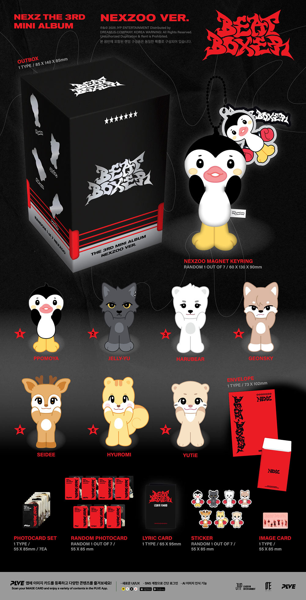 NEXZ - 3RD MINI ALBUM [BEAT-BOXER] (NEXZOO VER.)