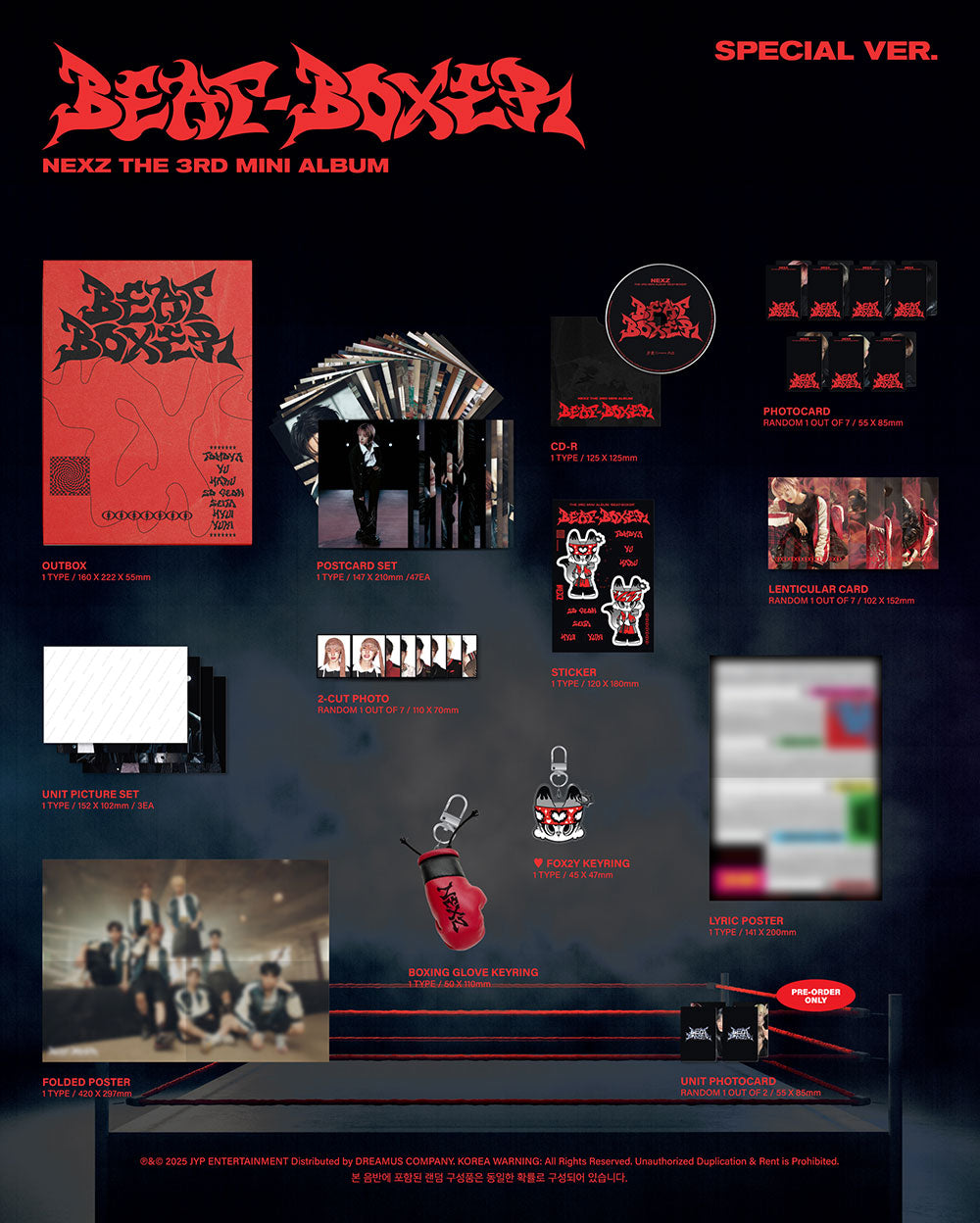 NEXZ - 3RD MINI ALBUM [BEAT-BOXER] (SPECIAL VERSION) – TOKKI-SHOP