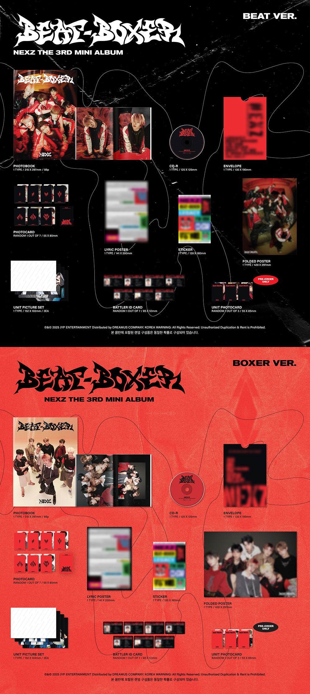 NEXZ - 3RD MINI ALBUM [BEAT-BOXER]