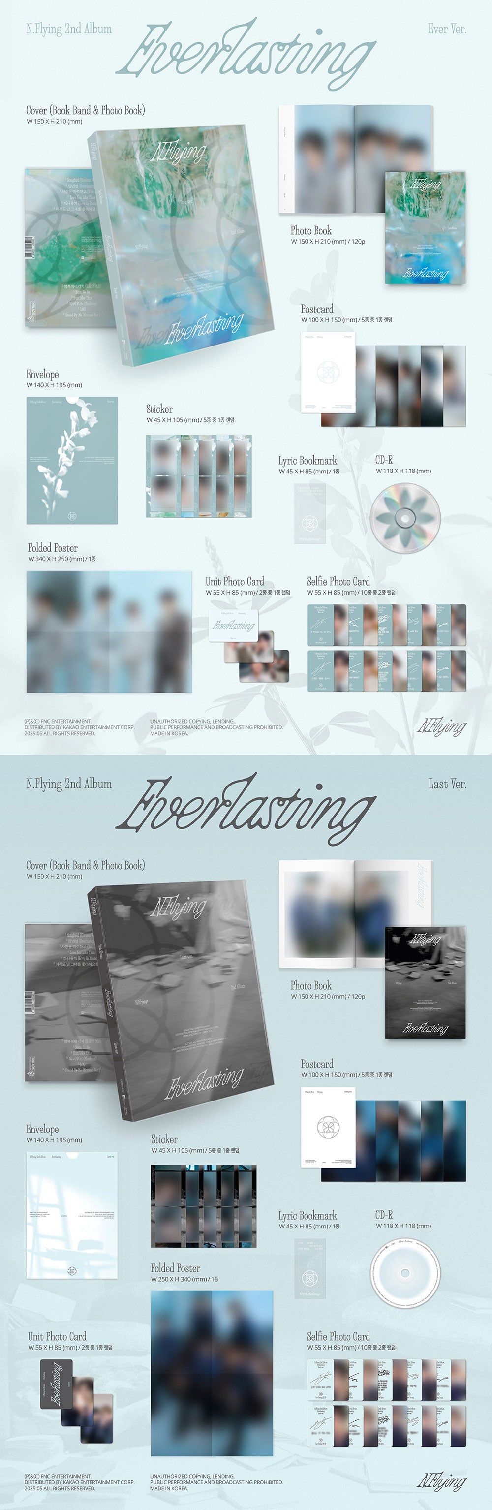 N.FLYING - EVERLASTING (2ND ALBUM)