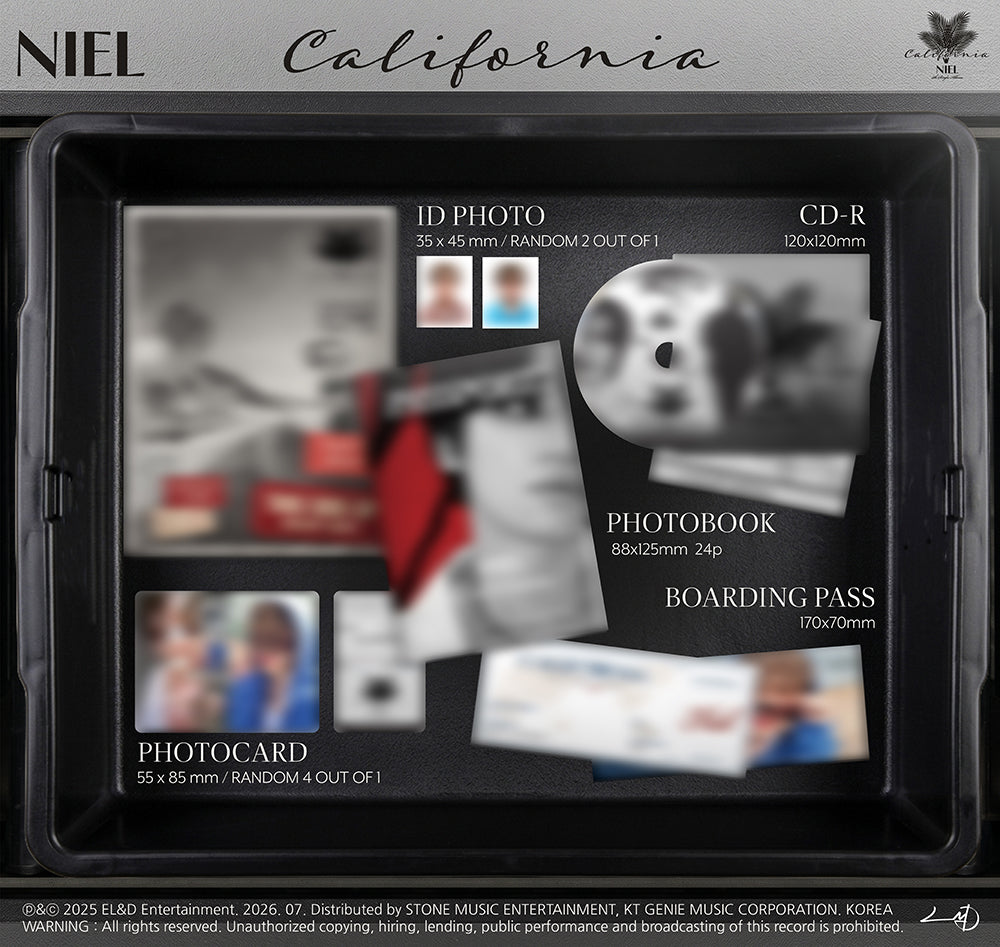 NIEL - 4TH SINGLE ALBUM [CALIFORNIA]
