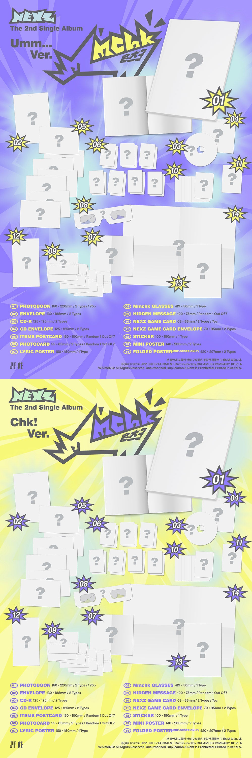 NEXZ - 2ND SINGLE ALBUM [MMCHK]