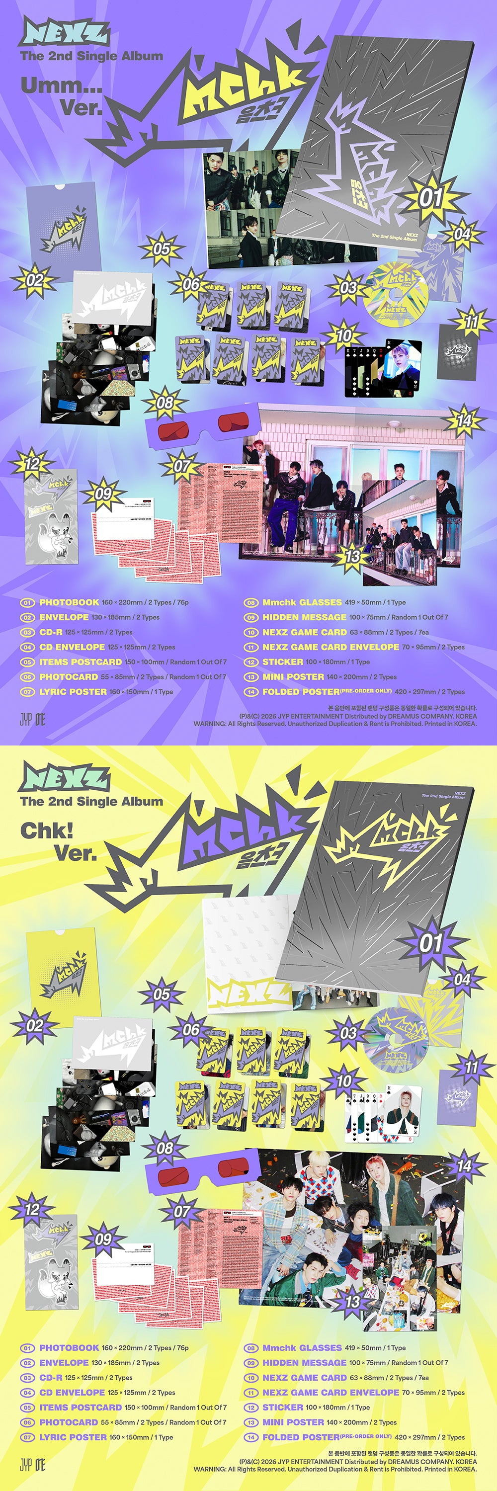NEXZ - 2ND SINGLE ALBUM [MMCHK]