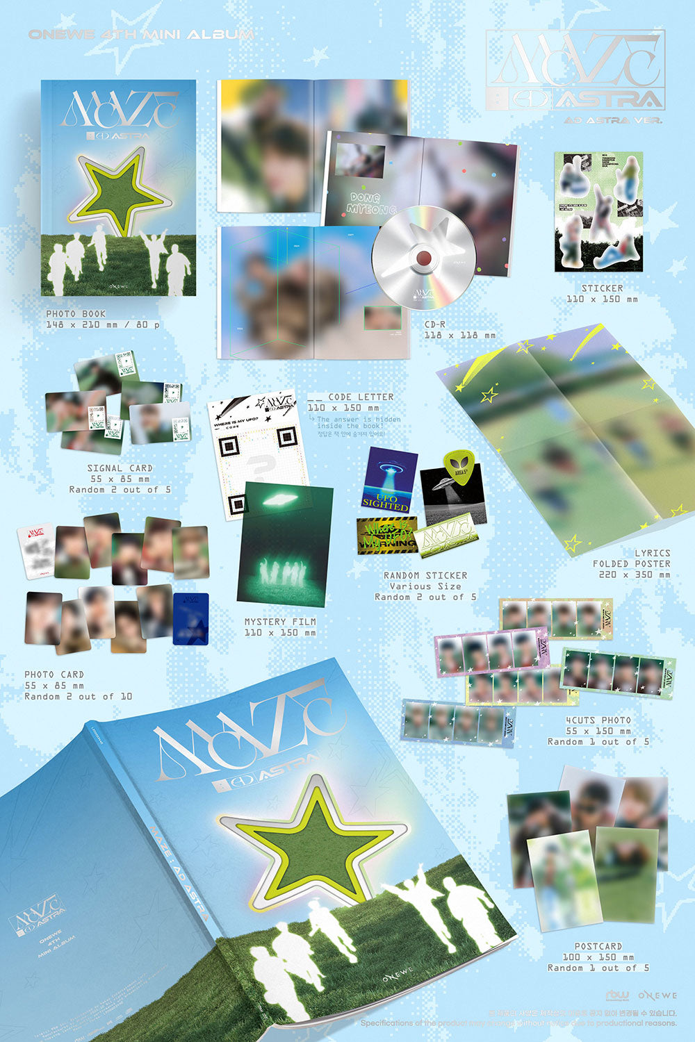 ONEWE - MAZE : AD ASTRA (AD ASTRA VER.) [4TH MINI ALBUM]