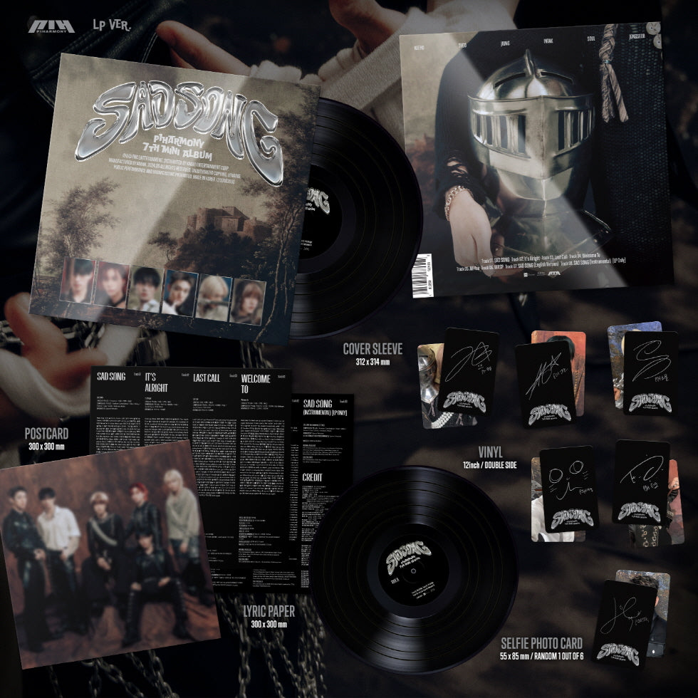 P1HARMONY - 7TH MINI ALBUM [SAD SONG] (LP) (P1-4920-104) - image 2 [79c22df7f6de]