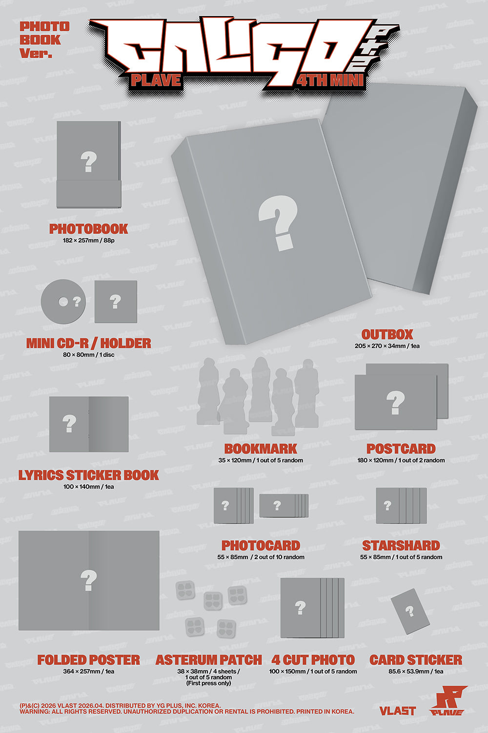 PLAVE - 4TH MINI ALBUM [CALIGO PT.2] PHOTOBOOK VER.