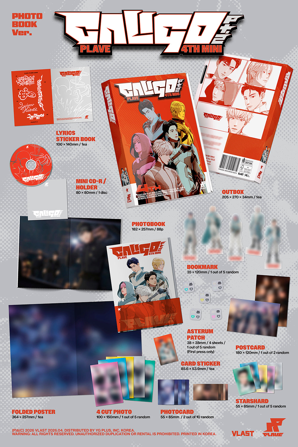 PLAVE - 4TH MINI ALBUM [CALIGO PT.2] PHOTOBOOK VER.