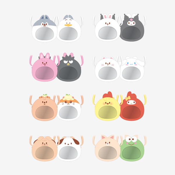 STRAY KIDS - PLUSH PVC CROSS BAG [SKZOO X SANRIO CHARACTERS]