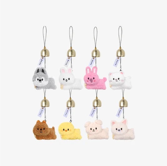 STRAY KIDS - SKZOO PLUSH DOOR BELL KEYRING [WORLD TOUR 'RUN IT' MD]