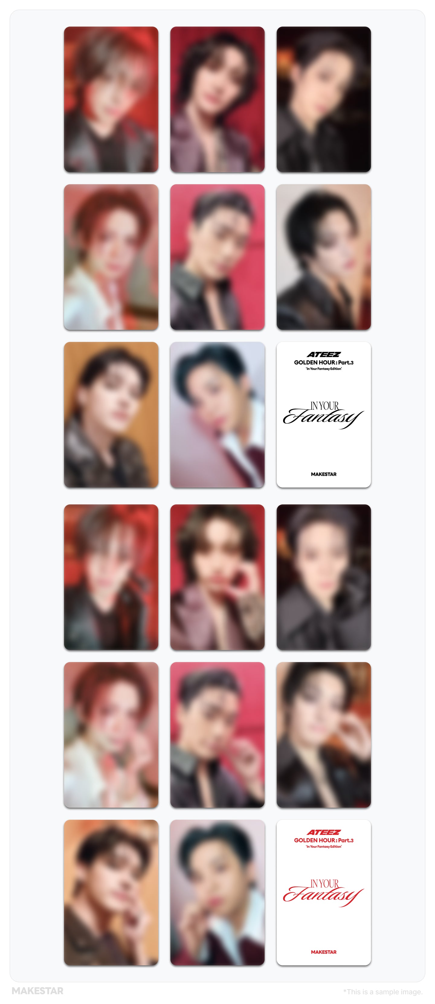 ATEEZ In Your Fantasy MAKESTAR コンプ