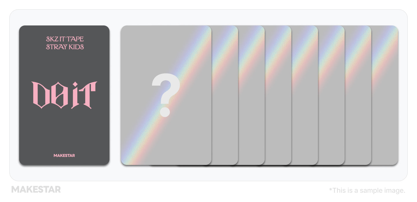 [PRE-ORDER] STRAY KIDS - SKZ IT TAPE 'DO IT' (IT VER.) + MAKESTAR POB PHOTOCARD