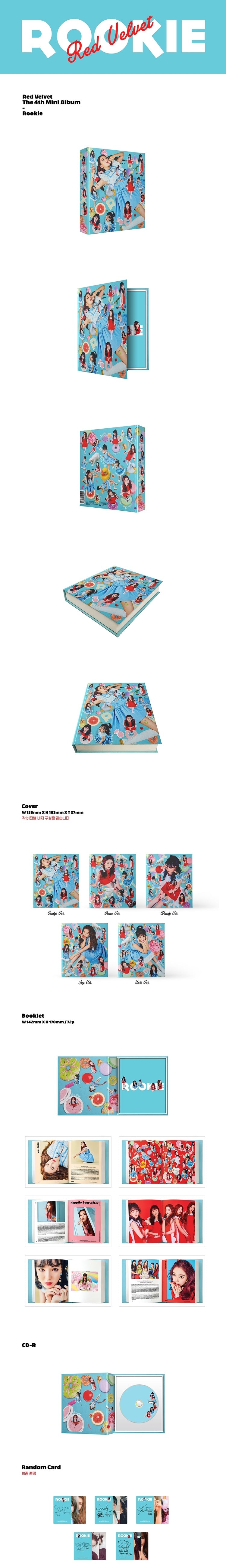 RED VELVET - ROOKIE (4TH MINI ALBUM) (R1-7202-174) - image 2 [e087fad60e7f]