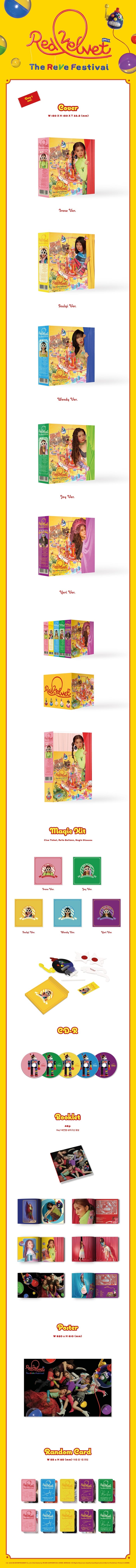 RED VELVET - 'THE REVE FESTIVAL' DAY 1 (MINI ALBUM) DAY 1 VER. (R1-9620-173) - image 2 [7e43b7d90964]