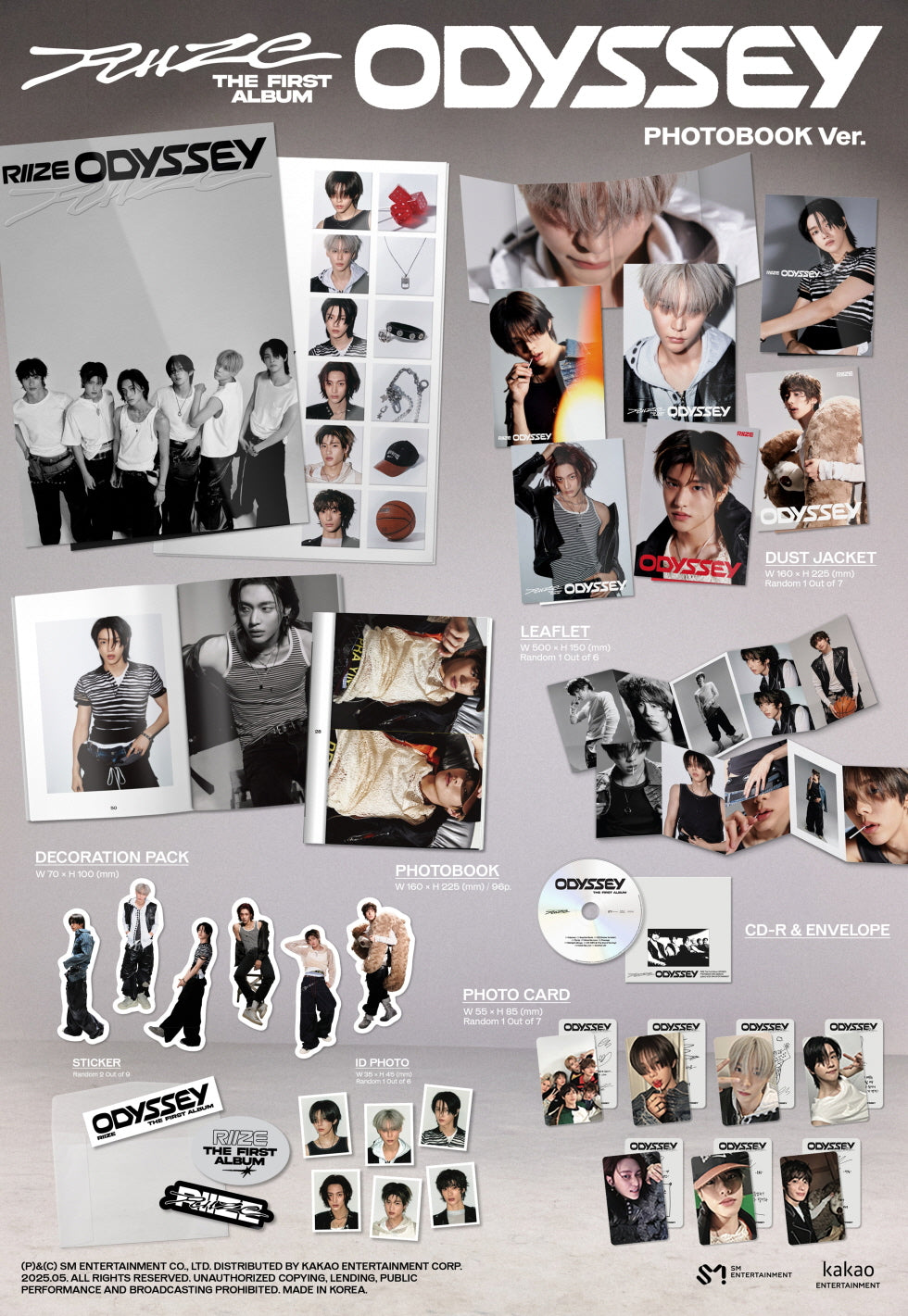 RIIZE - 1ST ALBUM [ODYSSEY] (PHOTOBOOK VER.) (R3-5520-126) - image 2 [380ff933a953]