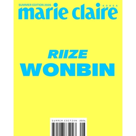 RIIZE - MARIE CLAIRE MAGAZINE SUMMER EDITION 2026 [B] (COVER : WONBIN) (R3-6803-102) - image 1