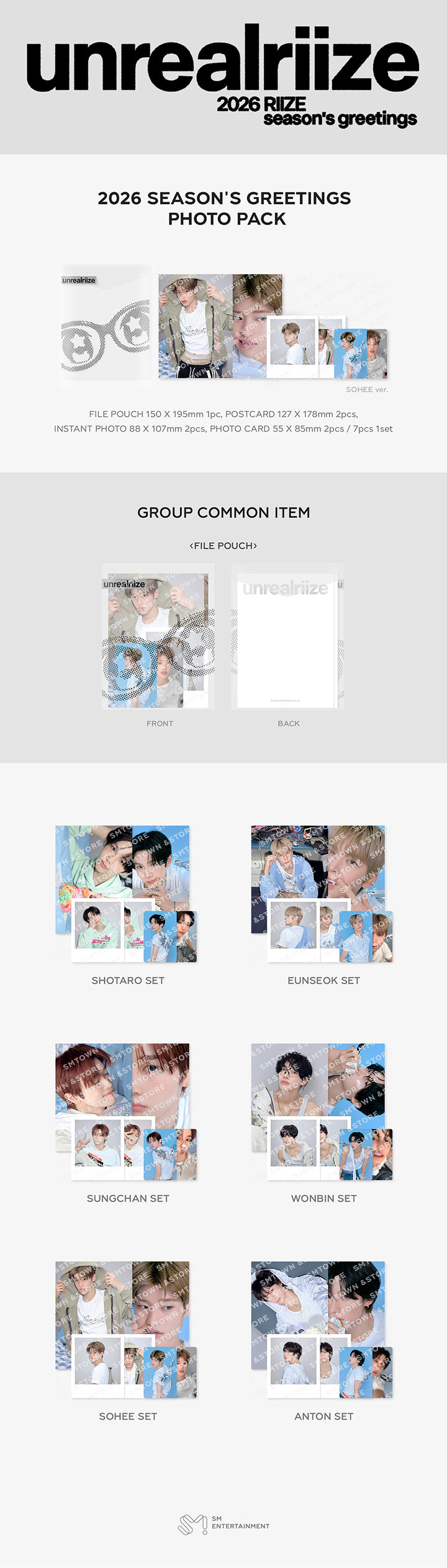 [PRE-ORDER] RIIZE - 2026 SEASON'S GREETINGS MD