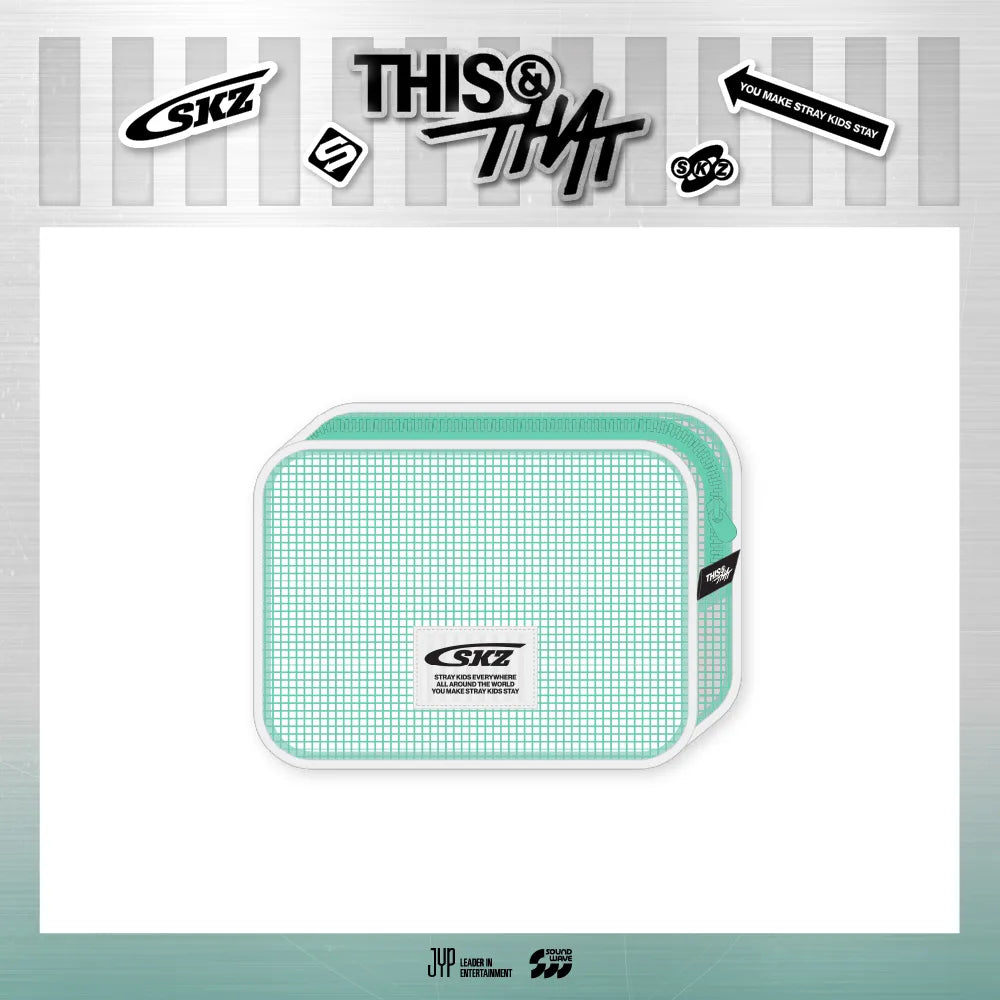 Stray Kids - MESH POUCH - Week1 THIS & THAT POP-UP MD (S1-6B29-2107) - image 1