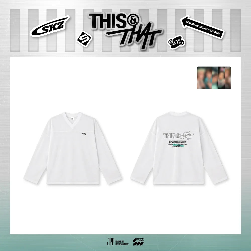 Stray Kids - MESH LONG SLEEVE - Week1 THIS & THAT POP-UP MD (S1-6B29-269) - image 1