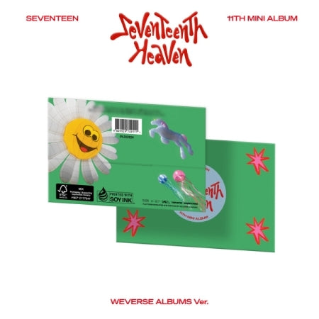 SEVENTEEN - 11TH MINI ALBUM [SEVENTEENTH HEAVEN] WEVERSE ALBUMS VER. (S4-3A23-114) - image 1 [b4ce673fb42c]