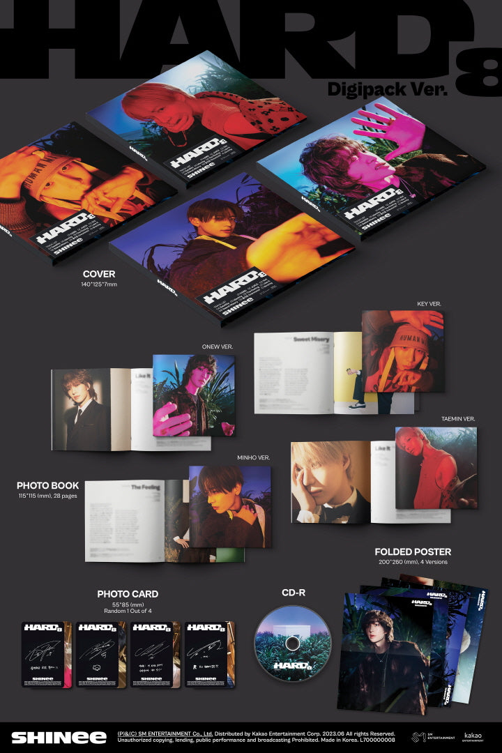 SHINEE - VOL.8 [HARD] (DIGIPACK VER.) (S6-3627-102) - image 2 [81c4f7816b2e]