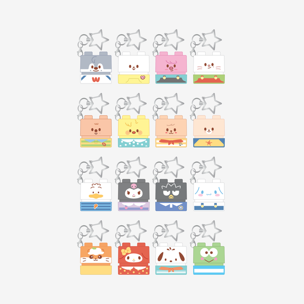 STRAY KIDS - SECRET BLOCK STAMP [SKZOO X SANRIO CHARACTERS]