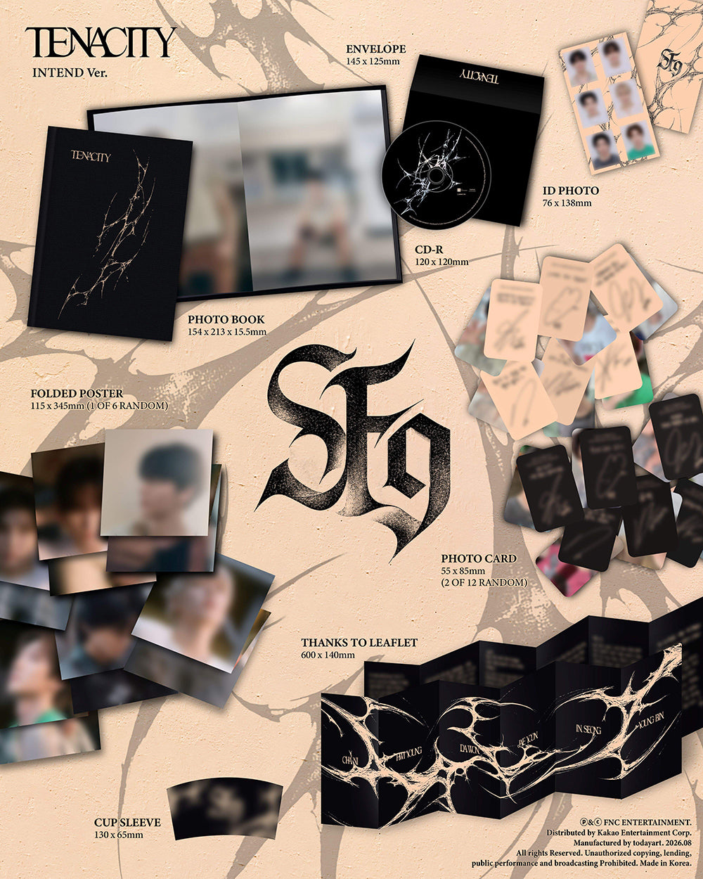 SF9 - TENACITY (2ND ALBUM)