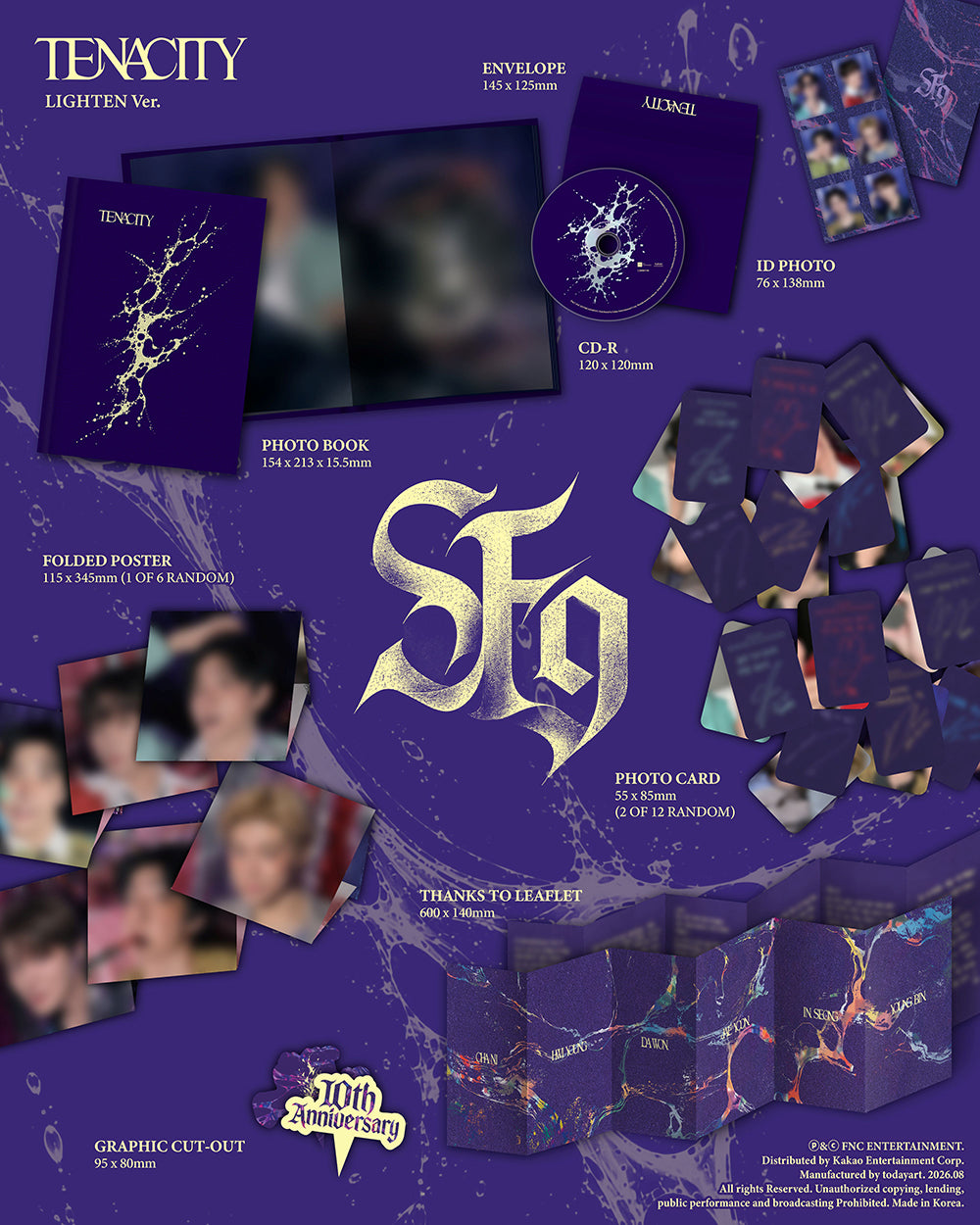 SF9 - TENACITY (2ND ALBUM)