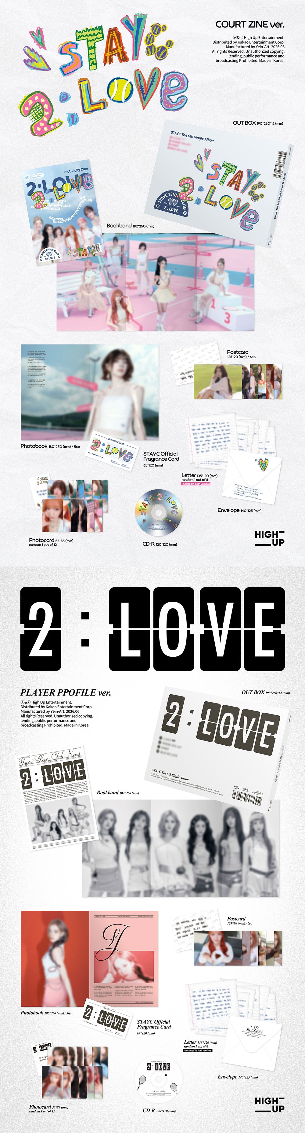 STAYC - 6TH SINGLE ALBUM : 2:LOVE